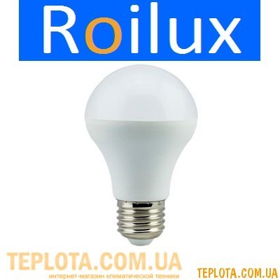 Світлодіодна лампа Roilux LED ROI A60P 7W E27 4100K 