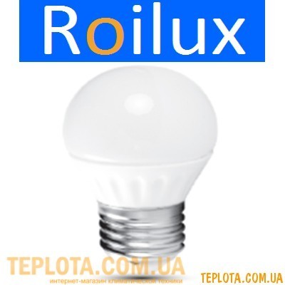 Світлодіодна лампа Roilux LED ROI P45P 4W E27 4100K 