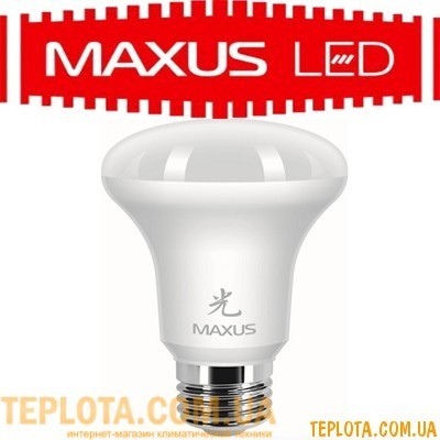Світлодіодна лампа Maxus LED R63 7W 3000K 220V E27 