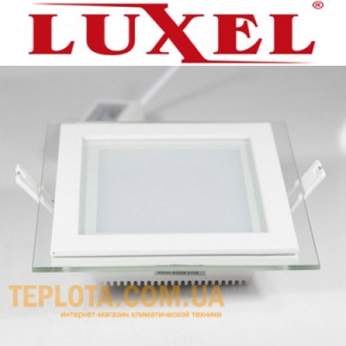  Світлодіодний світильник LUXEL LED 12W 4000K 160х160 мм  