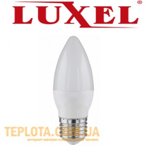 Світлодіодна лампа Luxel LED C-37 5W E27 4000K 
