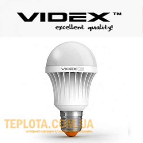 Світлодіодна лампа Videx  LED A60b 9W 3000K 220V E27 