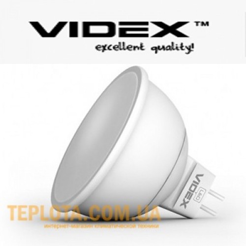 Світлодіодна лампа Videx  LED MR16 3W 4100K 220V GU5.3 