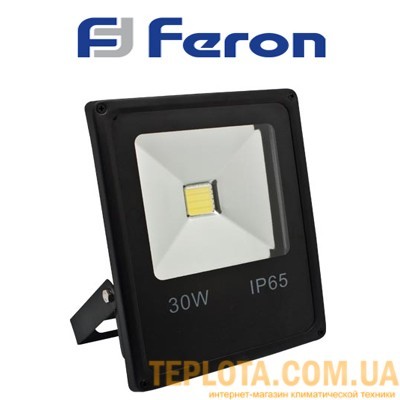  Світлодіодний прожектор Feron Super Slim 30W 6400K 2400Lm 