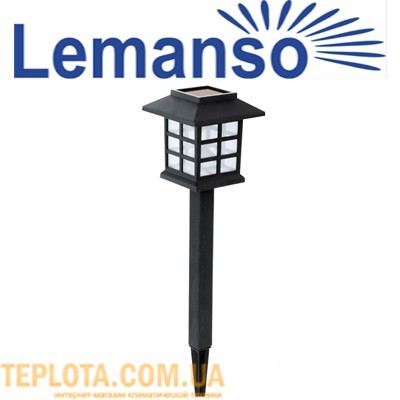  Світлодіодний світильник садовий на сонячній батареї Lemanso (CAB31) 