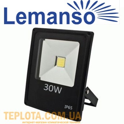  Світлодіодний прожектор Lemanso 30W 6500K IP65 