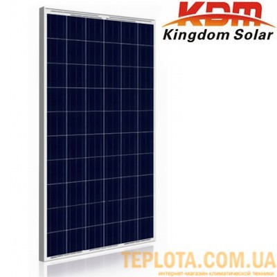  Солнечная батарея KDM 250 Вт 24 В, поликристаллическая (Grade A KD-P250) 