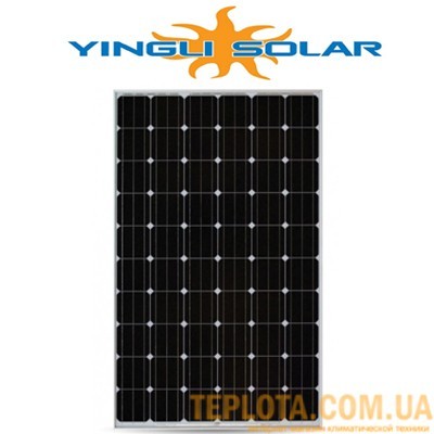  Сонячна батарея Yingli Solar 315 Вт 24 В, монокристалічна (Grade A YLxxxD-30b) 