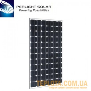  Сонячна батарея Perlight Solar 200 Вт 24 В, монокристалічна (Grade A PLM-200M-72) 