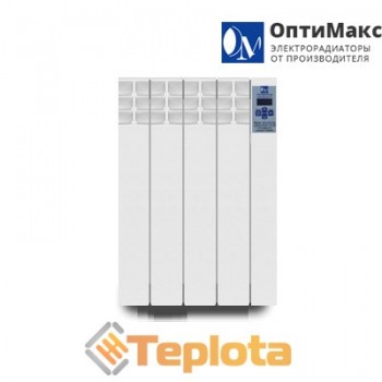  Електричний радіатор ОптіМакс Standart 4 секції - 480 Вт 