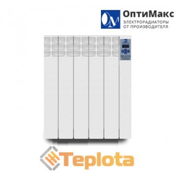  Електричний радіатор ОптіМакс Standart 5 секцій - 600 Вт 