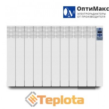 Електричний радіатор ОптіМакс Standart 10 секцій - 1200 Вт 