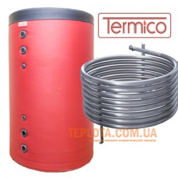  Теплообмінник Termico 6 кВт з нержавіючої сталі - опція до теплоакумуляторів Терміко 