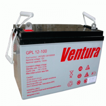  Акумуляторна гелева батарея Ventura GPL 12-100 12V 100Ah 