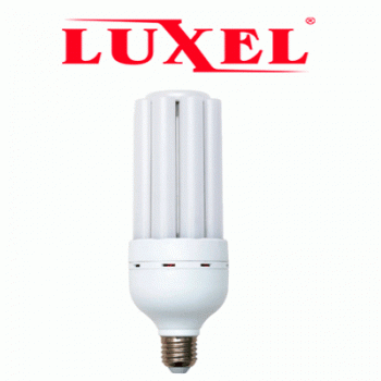 Світлодіодна лампа великої потужності LUXEL LED 27W E27 6500K 3000Lm (091-C) 
