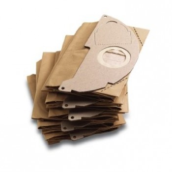  Бумажные фильтр-мешки KARCHER к WD 1 CAR (арт. 2.863-014.0) - 5 штук 