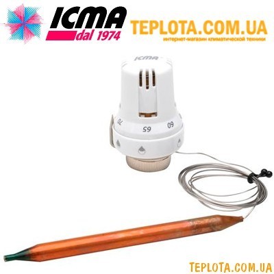  Термоголовка Icma №992 з виносним датчиком 30х1,5 20-70°С 