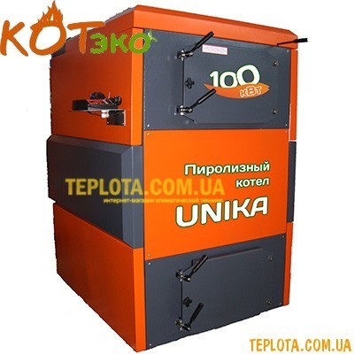  Котел пиролизный КОТэко Unika 100 кВт (АКЦИЯ - доставка бесплатно) 