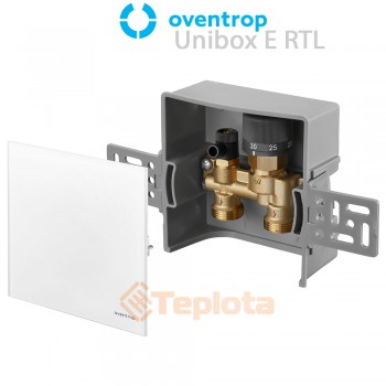  Набор регулювання теплої підлоги Oventrop Unibox E RTL, білий, 1022731 