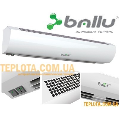  Теплова електрична повітряна завіса Ballu BHC-L10-S06 (6 кВт 220В, ширина 1080мм (пульт BRC-E) 