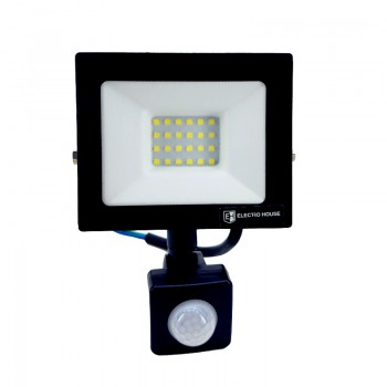  LED прожектор з д. руху 30 Вт  6500К 2700 Лм  IP65 Electro House EH-LP-213 