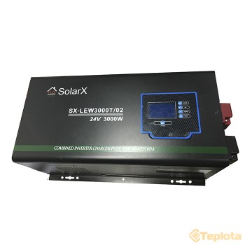  Джерело безперервного живлення SolarX SX-LEW3000T/02 