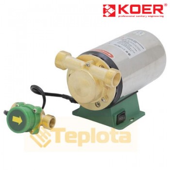  Насос підвищення тиску Koer KP.P15-GRS15 (з гайками, кабелем та вилкою) (KP0255) 