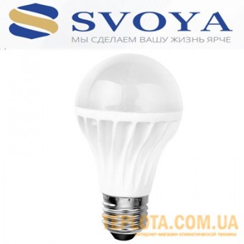 Світлодіодна лампа Светодиодная лампа SVOYA LED-119 Bulb 10W 5000K E27 A60 (от 10 штук) 
