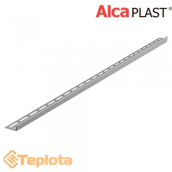  Alcaplast Рейка APZ901M/1000 з нержавіючої сталі для підлоги з ухилом у душових, висота борту 12 мм, ліва 