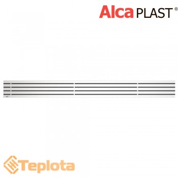  Alcaplast Решітка для водовідвідного жолоба, трапа (нержавіюча сталь матова), STREAM 850мм 
