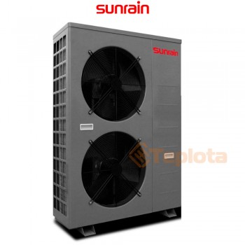  Тепловий насос моноблок Sunrain BLN-015TA1 EVI WiFi (15 кВт, 220В, фреон R410a, пульт у комплекті) 