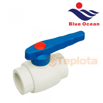  BLUE OCEAN Шаровий кран кулька з ABS для холодної води 50*50 (В.О.) 