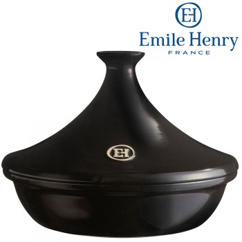  Таджин керамический Emile Henry 2 литра, 27 см Черный (795626) 