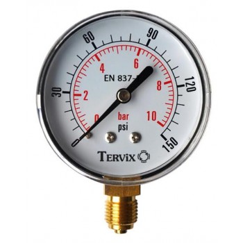  манометр Tervix 355113 Pro Line 50 0-10 бар 1/4