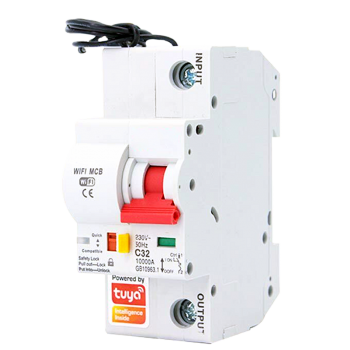  Розумний автоматичний вимикач Tervix 439450 Pro Line WiFi Circuit Breaker, 10A (без ЕМ) 