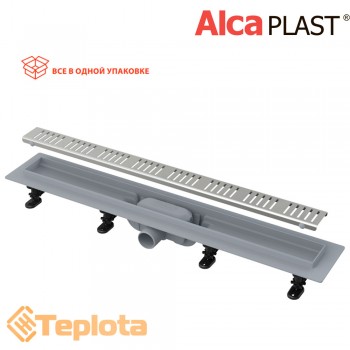  Alcaplast Душовий трап (водостічний жолоб) APZ10-SIMPLE з перфорованою решіткою, 650 мм 