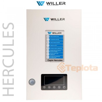  Двоконтурний електричний котел WILLER DPT209 Hercules WiFi (9,5 кВт 220В або 380В) 