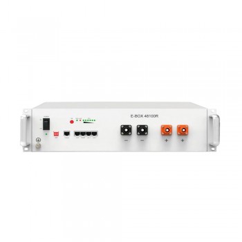  Акумуляторна батарея E-BOX-48100R LiFePO4 51.2V100Аh(5.12kWh) 440x620x117 , 51kg+ подарунок  Безкоштовна доставка   