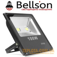  Світлодіодний прожектор BELLSON 100W Slim 4000K 8000lm 