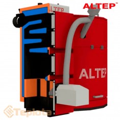  Твердопаливний котел Altep Duo Uni Pellet Plus КТ-2Е-PG 62 кВт (з автоподачею палива і шамотом) 