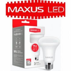 Світлодіодна лампа Светодиодная лампа  MAXUS LED R63 7W 3000K 220V E27 (1-LED-555) 