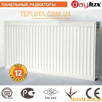  Радиатор стальной DAYLUX 22 600x500 (DAIKIN, Турция, 22 класс, боковое подключение) - РАСПРОДАЖА ОСТАТКОВ 