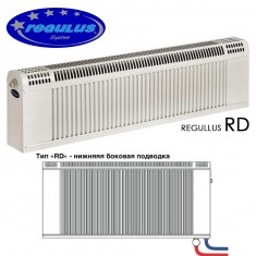  Радиатор медно-алюминиевый REGULUS RD 6/100 (c нижним подключением) 