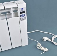  Електричний радіатор ОптіМакс низький 6 секцій - 720 Вт 