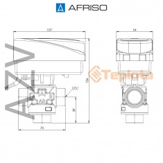  Afriso AZV642 DN15, G3/4