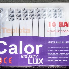  Радиатор алюминиевый CALOR LUX 500/98 (1секц. = 270 Вт; 0,950кг) 