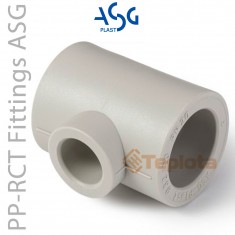  ASG Plast Трійник редукційний ASG 75х63х75 мм, арт. 1417604420 