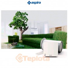  Рекуператор повітря Aspira Ecocomfort 100 RF, арт. AP19987 