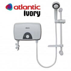  Проточний електричний водонагрівач Atlantic Ivory IV202 5.5 kW (стійка/лійка/шланг), Атлантік 811003 