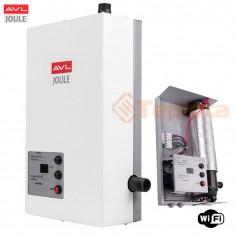  Електричний котел настінний AVL Joule AJ-9W (9 кВт, 220 та 380 В, WiFi керування) 